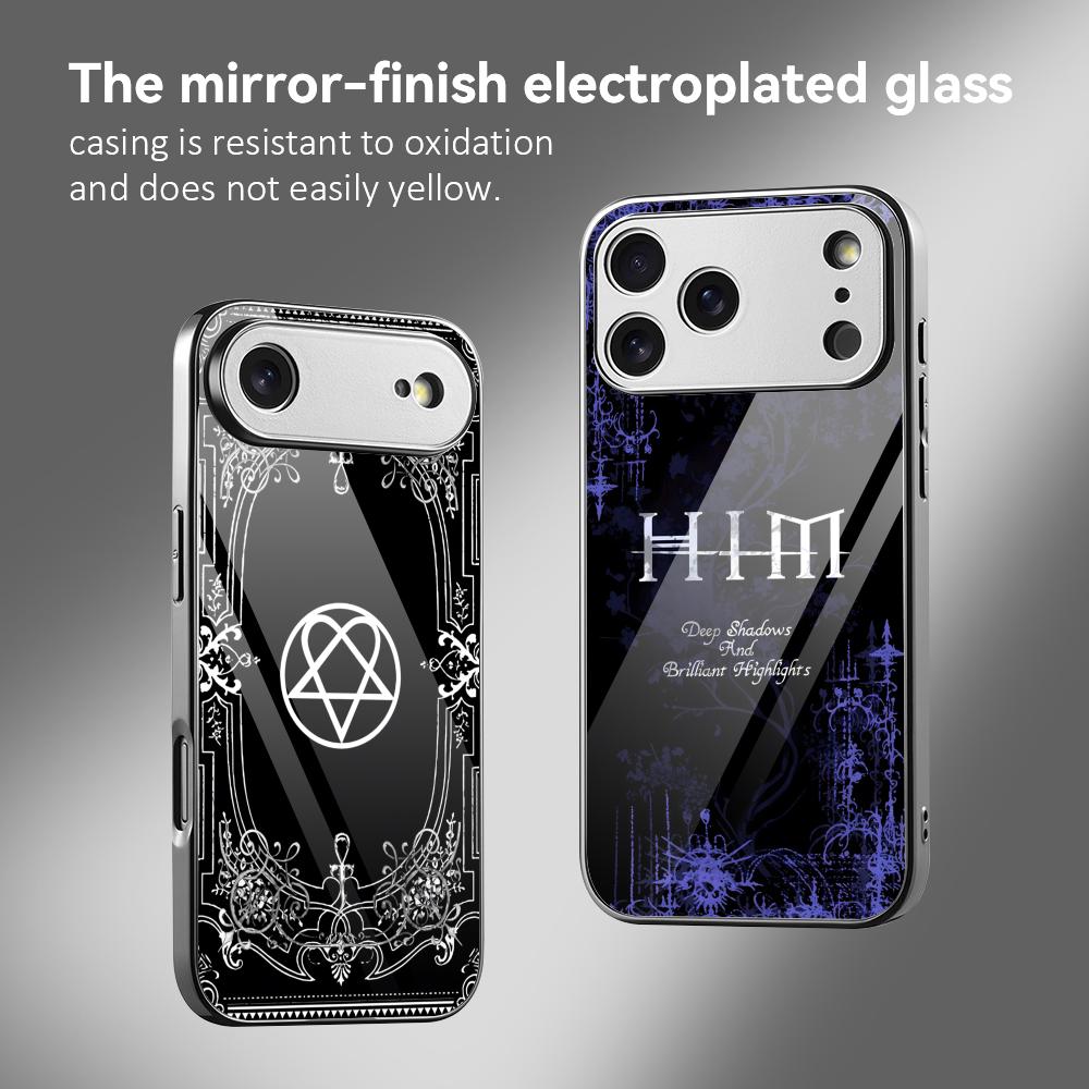 Apple Iphone 16 - Funda para Teléfono ROCK Band H-HIM