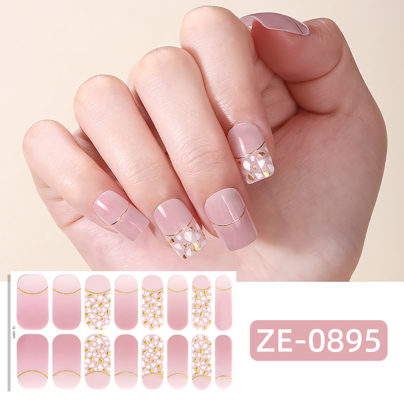 Full Cover Adhesive - 16 Tips de Uñas Postizas con
