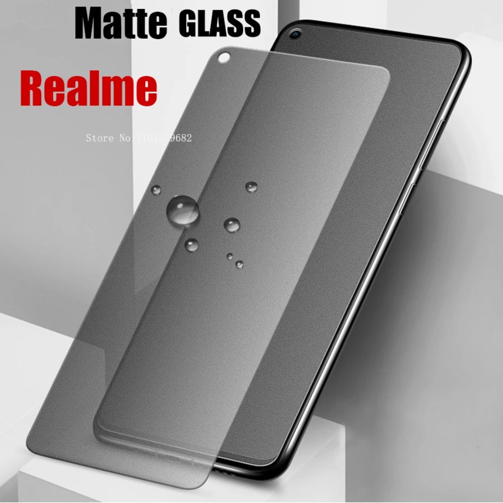 Realme C67 - 3 uds vidrio templado mate Realme
