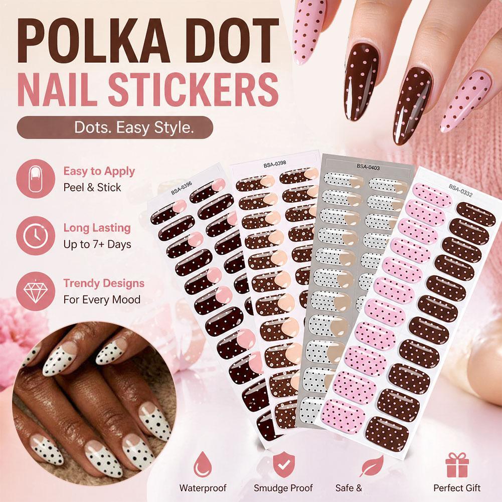 Full Cover Adhesive - Tiras de Uñas de Gel con