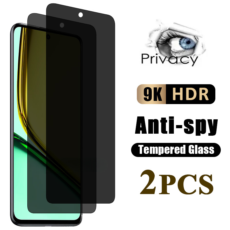 Realme C67 - Protector de pantalla de privacidad antiespía,