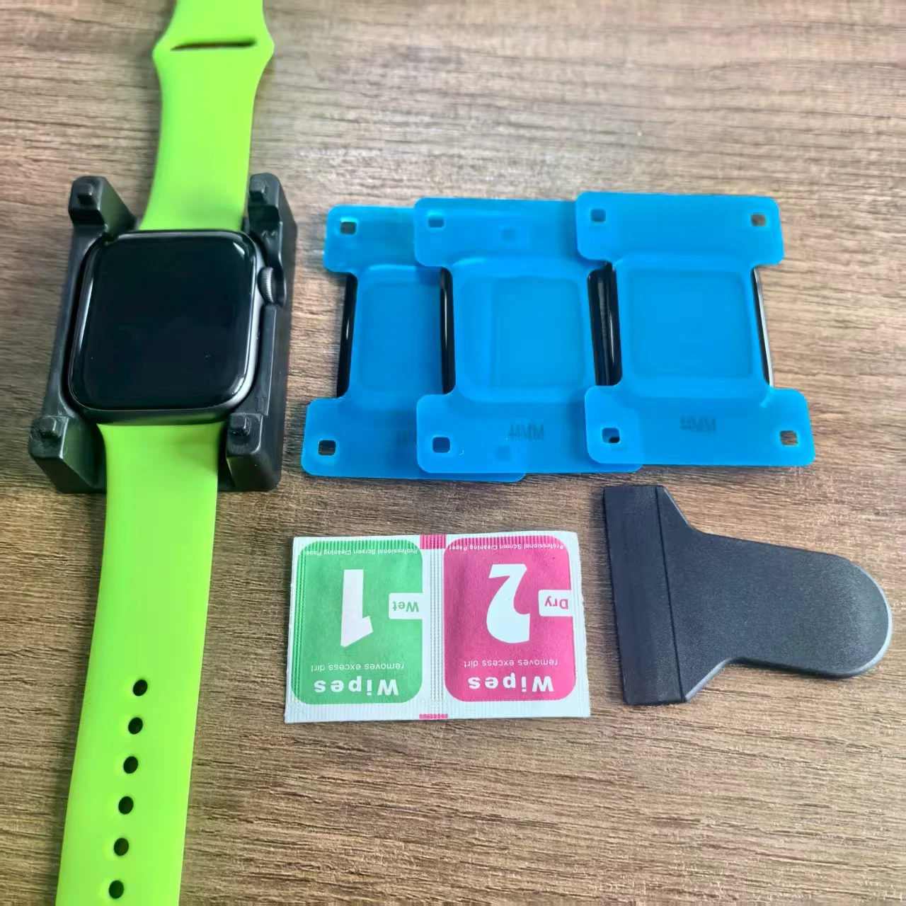 1-5 uds vidrio para Apple Watc - Smartwatch Screen Film reseña y precio