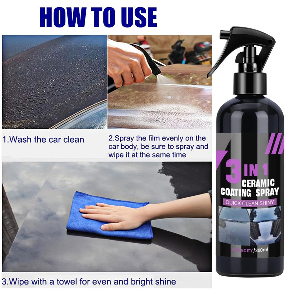 Spray Limpiador Rápido para Co - Nano Liquid Coating reseña y precio