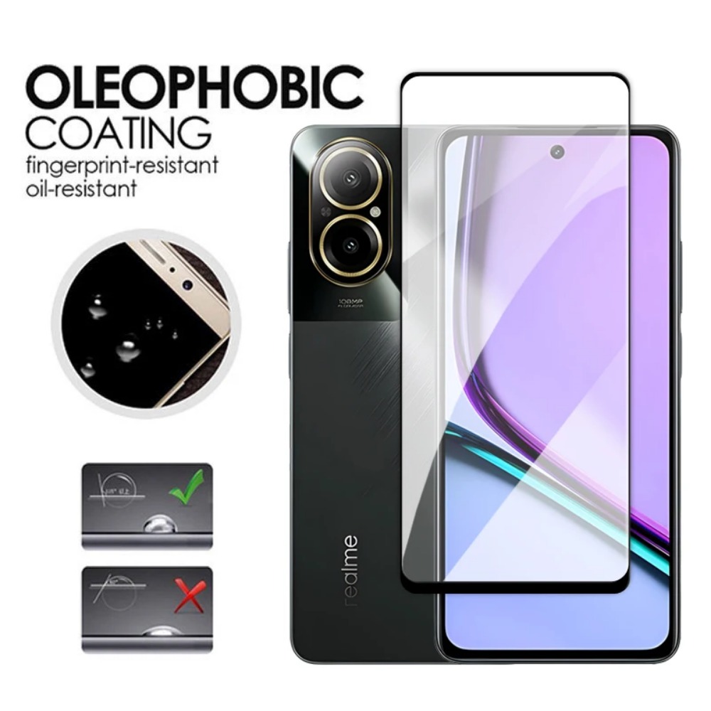 Vidrio Templado 4 en 1 para Re - Realme C67 reseña y precio